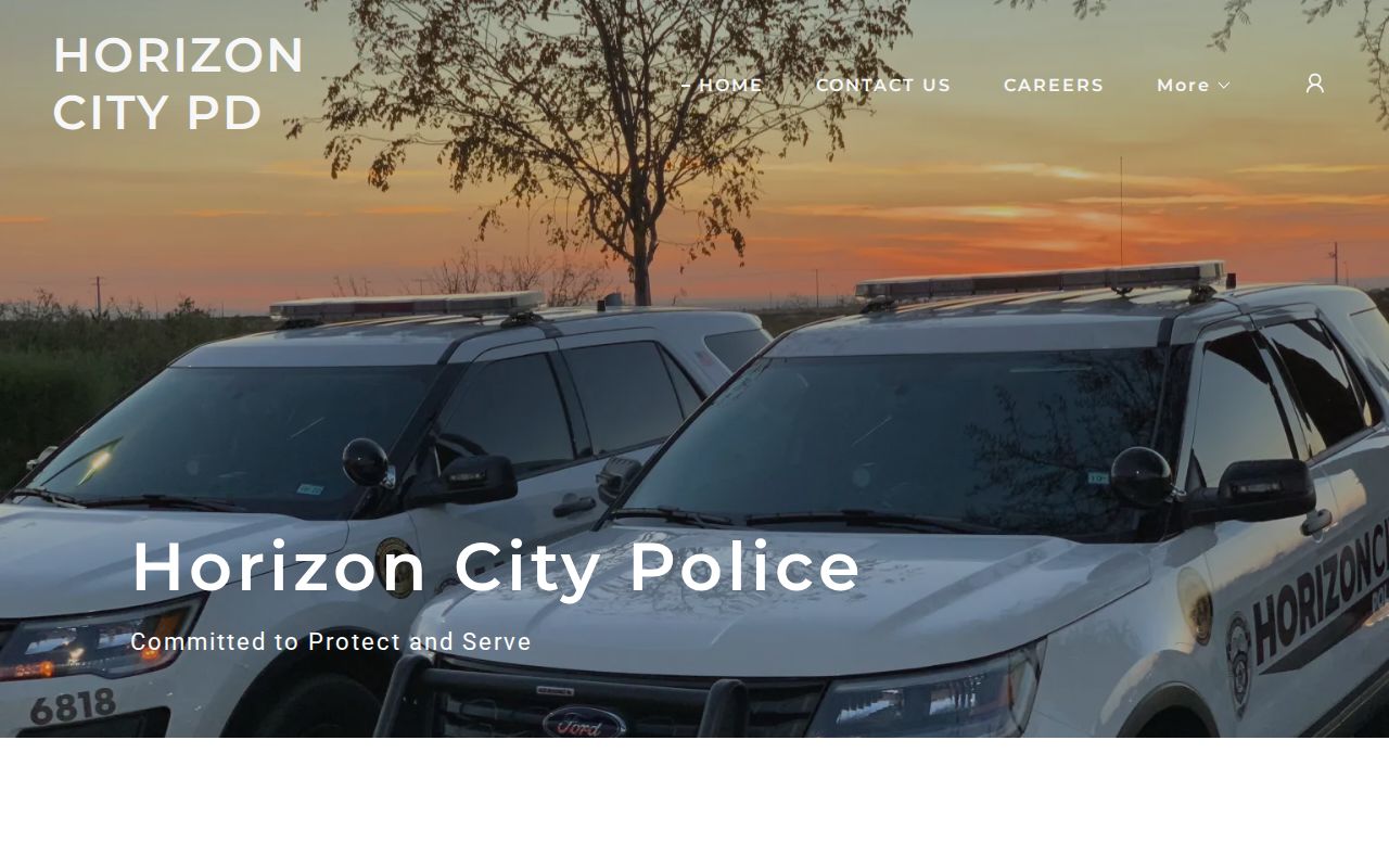 Horizon City warrant records, Police Department warrant-services page