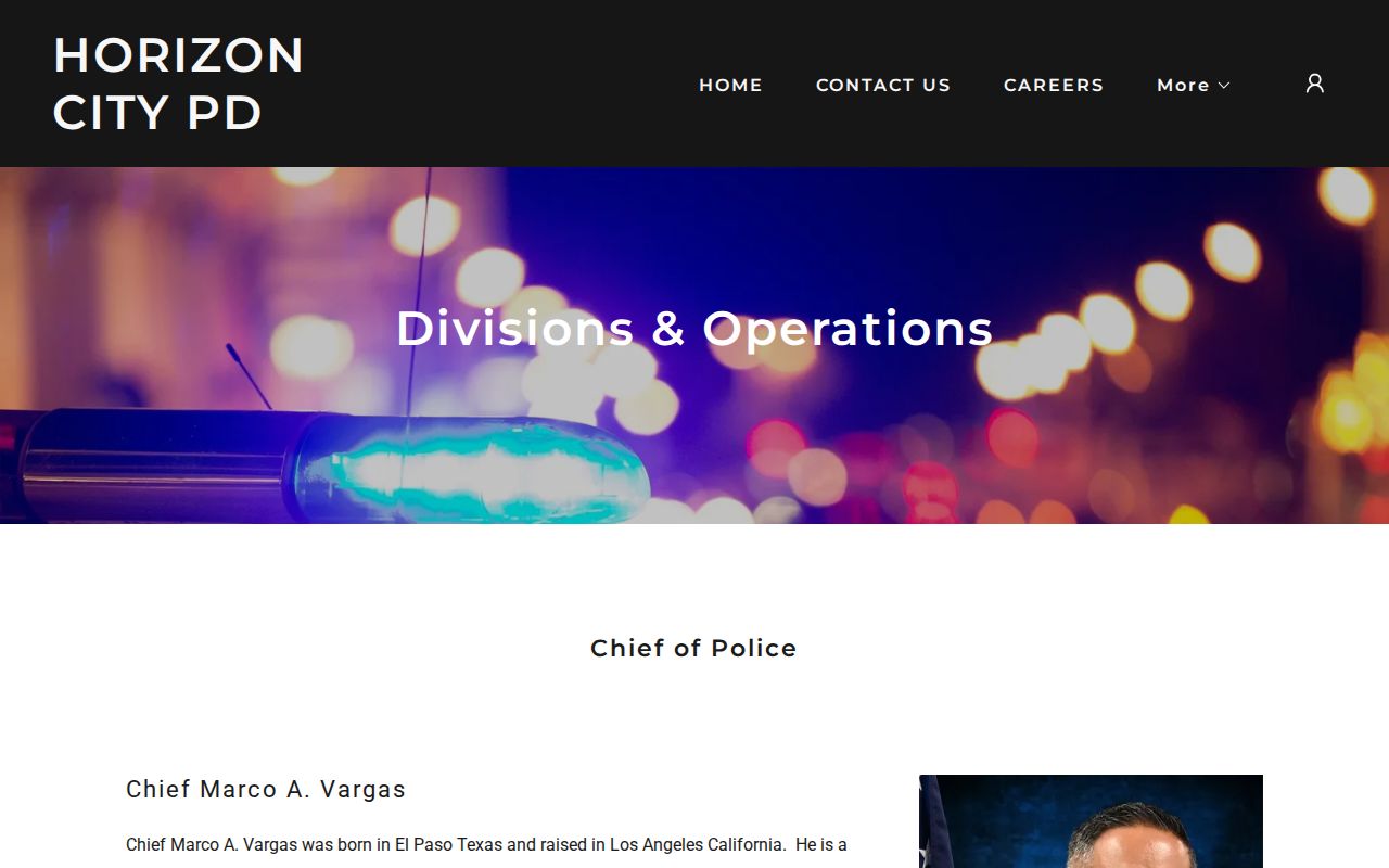 Horizon City warrant service, Police Warrants and Civil Service duties