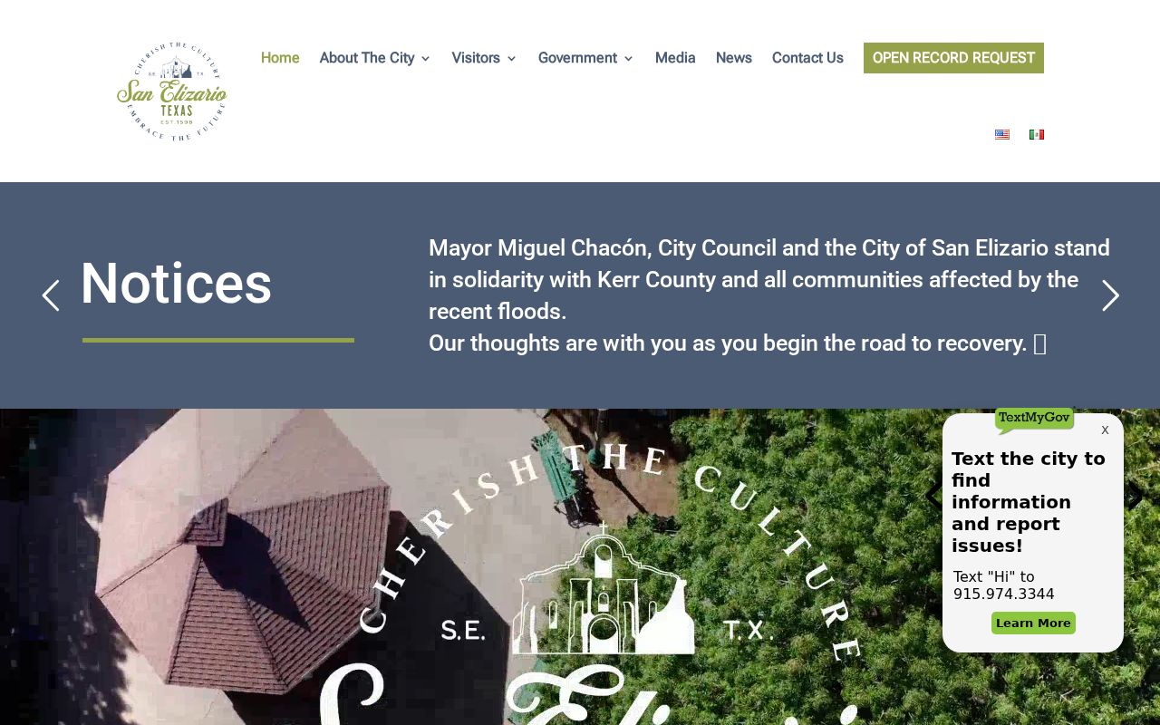 San Elizario warrant records contact, City Hall and municipal-court building